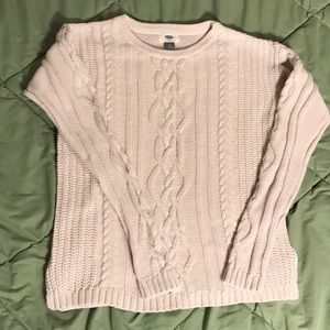 White Knit Sweater